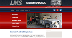 Desktop Screenshot of bodyshoplasvegas.com